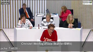 Christel Weißig - Keine Legalisierung des Kiffens