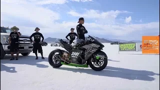 KAWASAKI H2R Test Drive 400KM/H