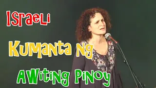 PAANO KUMANTA NG TAGALOG ANG ISANG ISRAELI