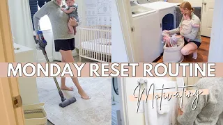 MONDAY RESET CLEAN WITH ME ROUTINE | *watch this* for cleaning motivation + monday cleaning routine