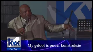 Geloof onder konstruksie  Past James Davids