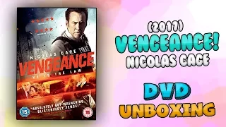 Vengeance (2017) Nicolas Cage DVD | UNBOXING