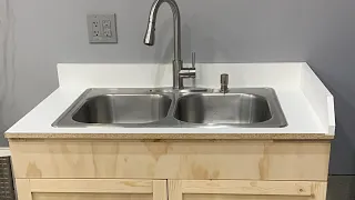 Build Cabinets The Easy Way   How to Build Cabinets   Build A Sink Base