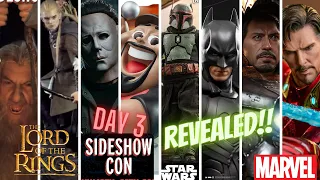 Lord Of The Rings Star Wars Marvel And More Reveals | Sideshow Con 2021 Day 3