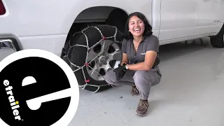etrailer | Konig Diamond Pattern Snow Tire Chains Installation - 2022 Ram 1500