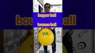 Hopper Ball Surprise and RoboMom Wipeout | Bounce Ball with Handle