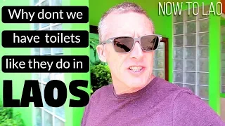 Toilets in Laos: I Was Very Surprised When i First Seen These Toilets in Laos - Now to Lao Vlog