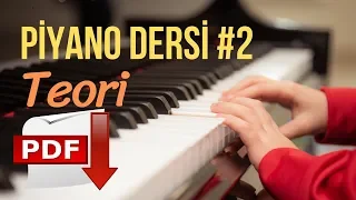 Piyano Dersi #2 - Müzik Alfabesine Giriş-Orta Do (Yeni Başlayanlar Piyano Kursu)Piyano Nasıl Çalınır