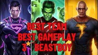 The best team-combo and way to play Beastboy | 3* Beastboy | INJ2M