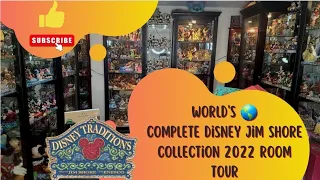 Worlds Complete Disney Traditions Jim Shore Collection & 2022 Room Tour