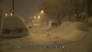 HISTORIC NEW YORK CITY BLIZZARD JANUARY 2016