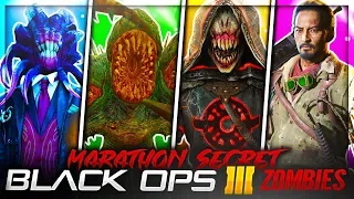 👟 MARATHON ZOMBIES : TOUS LES SECRETS DE BLACK OPS 3 ! (SOE, DER, ZNS, GK, REVEL)