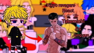 Tokyo revengesr reaccionando a Takemichi es jung-gun(🇧🇷 y español)