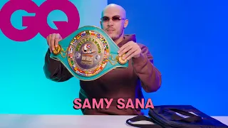 Les 10 Essentiels de Samy Sana (ceinture WBC, gants de boxe et PSG) | GQ