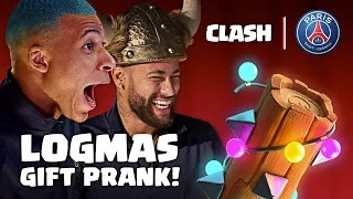 Logmas Gift Prank! Neymar Jr, Mbappé, Marquinhos, Verratti, Kimpembe  | Paris Saint-Germain x Clash