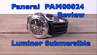 Panerai 24 PAM00024 review also showcasing with strap variations