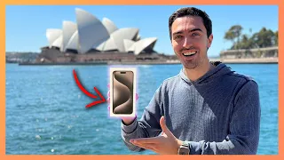 I went to AUSTRALIA to unbox the iPhone 15 series!!
