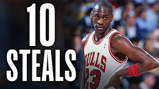 Michael Jordan's Got 10 Steals In One Game!