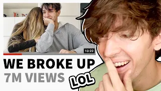 Reacting to YouTuber’s break up videos