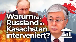 Von KASACHSTAN zur UKRAINE: Warum RUSSLAND seine MILITÄRMACHT ausrollt! - VisualPolitik DE