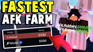 THE FASTEST! AFK Farm In Jailbreak! | Make $5,000,000+ Every Day