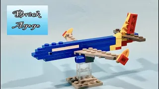 Lego Boeing 737 800 Southwest livery - Lego Custom MOC