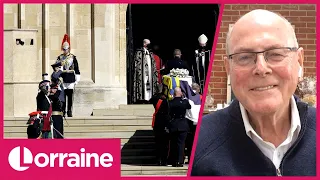 Royal Photographer Was Hidden Inside a Fake Pillar at Prince Philip's Funeral | Lorraine