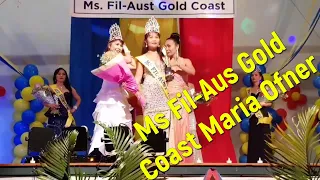Maria Ofner  sharing  the memory  Ms Fil Aus coronation Gold Coast. Please Subscribe