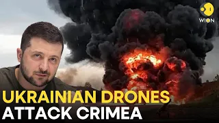 Ukraine says it hit Russian naval targets in attack on Crimea | Russia-Ukraine War LIVE | WION LIVE