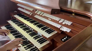 Waltzing Matilda on the 1965 Allen Custom organ