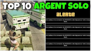 TOP 10 ASTUCE ARGENT SUR GTA 5 ONLINE !