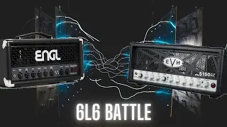 ENGL FIREBALL 25 and EVH 5150 III 50W - 6L6 Battle