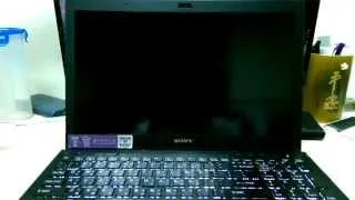 Sony VAIO S15 + Intel 520SSD Boot up speed test