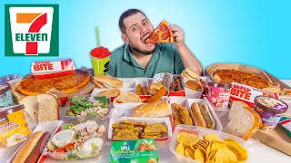 I ate EVERYTHING at 7-Eleven