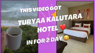 Last week we want to Turyaa kalutara  hotel.❤️❤️🏝️🍺😀 it was a very lovely view  / #part 1￼￼