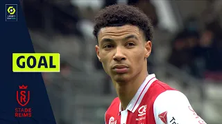 Goal Hugo EKITIKE (40' - SdR) STADE DE REIMS - FC GIRONDINS DE BORDEAUX (5-0) 21/22