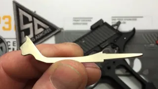 Sig Armorer superStrut install video for p series Sig Sauer pistols