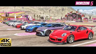 Top 23 Fastest Tack Cars Drag Race in Forza Horizon 5 | 2024 Update