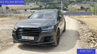 EN GÜÇLÜ DİZEL ! AUDI SQ7 4.0 TDI QUATTRO 520 HP TÜRKİYEDE İLK İNCELEME VE TEST SÜRÜŞÜ