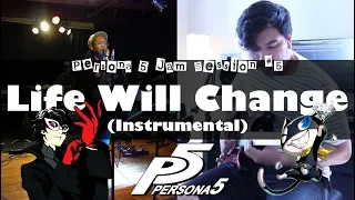 Persona 5 "Life Will Change (Instrumental)" Cover feat. Mohmega - Jam Session #5 // J-MUSIC Ensemble