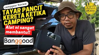 Tayar Kereta PANCIT DI CAMPSITE? Alat ni sangat membantu | 70MAI Air Compressor Lite