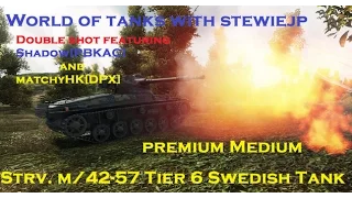 World of Tanks Strv. m/42-57 Tier 6 Swedish Premium Medium Tank