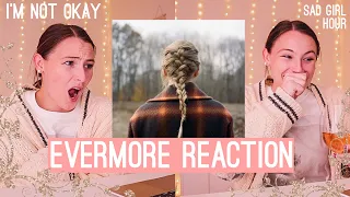 SWIFTIE REACTS TO EVERMORE  **EMOTIONAL**