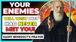 🛑INFALLIBLE PRAYER TO SAINT BENEDICT so that your enemies fall into their own trap!