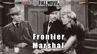 Frontier Marshal | English Full Movie | Western Drama