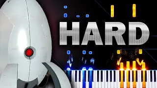 Cara Mia Addio (from Portal 2) - Piano Tutorial