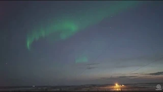 Aurora, Big Dipper + a Meteor 7.27.18  ≈2:12 am