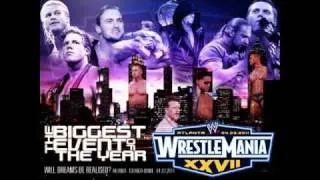 WWE Wrestlemania 27 Official Theme Song: Written in the Stars (with lyrics)