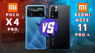 Poco X4 Pro vs Redmi Note 11 Pro Plus