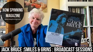 Jack Bruce : Smiles & Grins : Broadcast Sessions 1970 - 2001 : 4CD / 2 BluRay Box Set Review